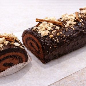 Šokolādes pagalīte “Bûche De Noël”