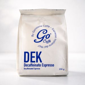 Goriziana DEK (bezkofeīna) malta espresso kafija 250g